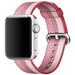 Curea iUni compatibila cu Apple Watch 1/2/3/4/5/6/7, 42mm, Nylon, Woven Strap, Berry